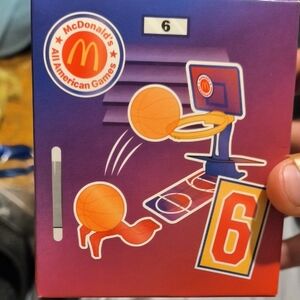 McDonald's All American Games Mini Basketball Set - Orange